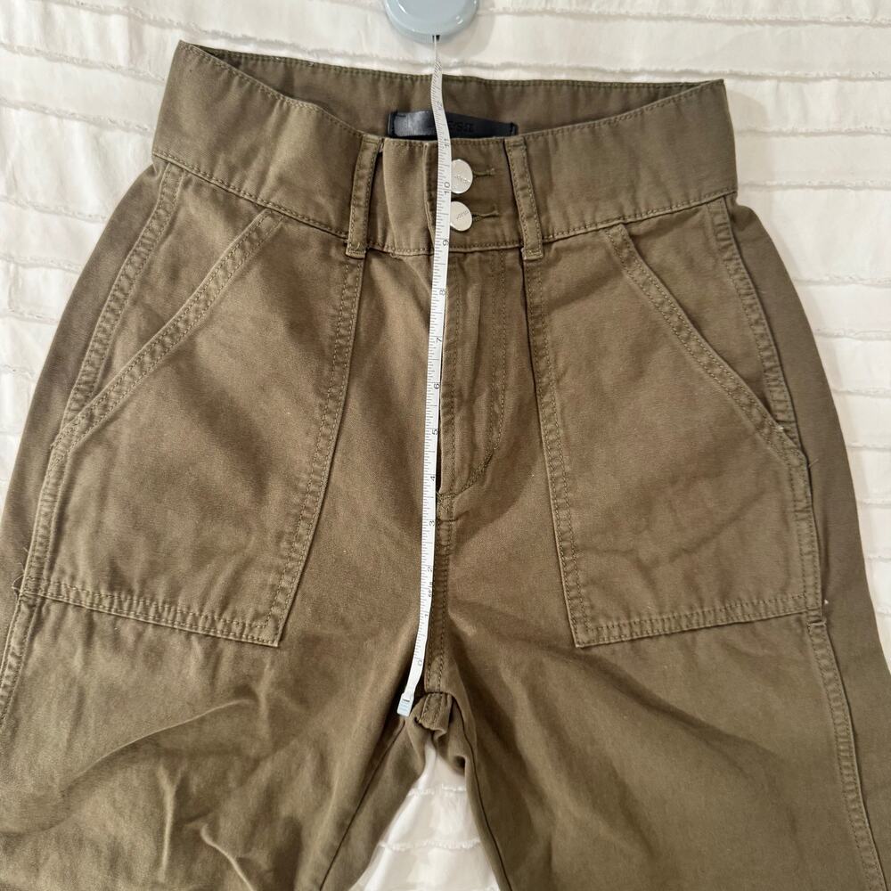 Joe’s Jeans Blake High Rise Crop Pants Olive Green Women’s 25 Utility Gorpcore - Picture 7 of 16